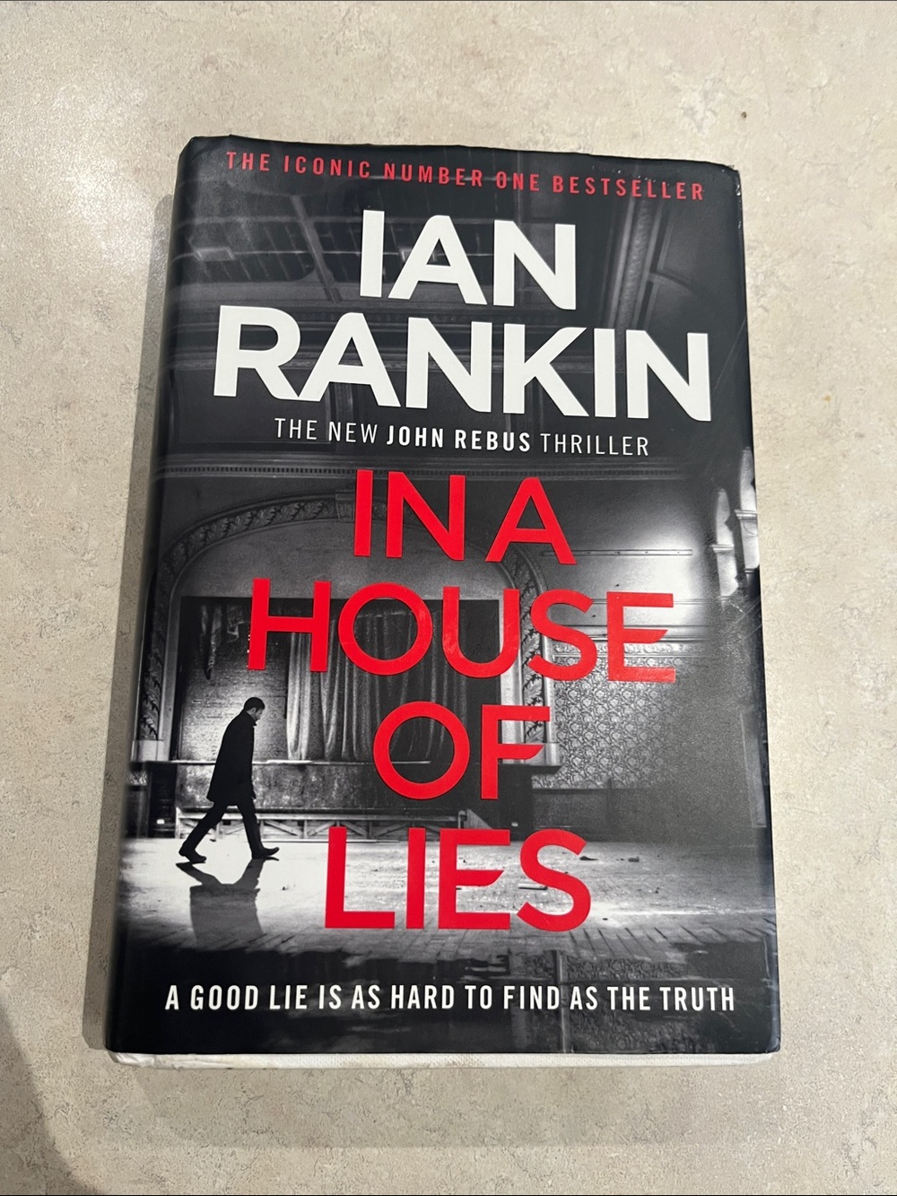 📚 3/$20 📚 In a House of Lies by Ian Rankin Hardcover Fiction